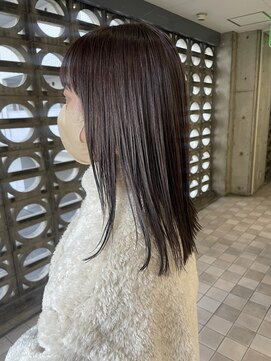 ラナヘアーサロン ホシガオカ(Lana hair salon HOSHIGAOKA) 切りっぱなしミディアム