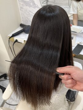 シェノン サントル(CHAINON CENTRE) 前髪/マチルダボブ/ピンクベージュ/インナーグレージュ