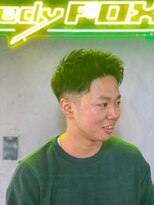 グリーディーフォックス 代々木(Greedy FOX)&nbsp;波巻き/ハイライト/マッシュパーマ/ウルフ[シェービング]