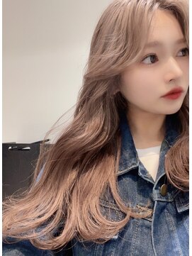 トリコ心斎橋(trico) マロンベージュ×韓国ヨシンモリ