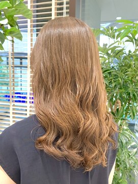 ステアケース 武蔵小杉店(stair:case) セミロング　コテ巻き風パーマ　武蔵小杉