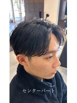 フォルテ 草薙店 ニュアンスパーマ センターパート