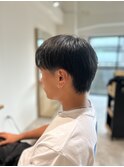 【soy-kufu】MEN'S HAIRアッシュブラックカルマパーマ
