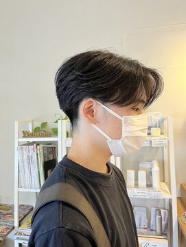 ヘアデザイン ジル(Jill) ニュアンスパーマ/センターパート