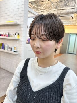 トッカ ヘアアンドトリートメント 難波店 小顔似合わせカット愛されクールショート20代/30代40代50代/難波