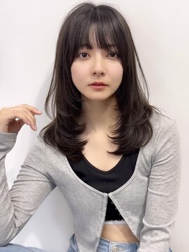 オリンテ バイ レシッド 表参道(orente by rcid) 髪質改善顔まわりレイヤーカット酸熱ストレートこなれミディ