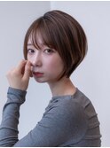 20代30代大人かわいい前下がりショートボブ大人美人ショートヘア