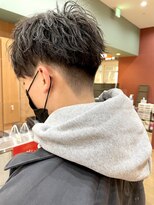 似合わせカット韓国マッシュニュアンスパーマ