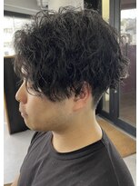 ウェイビー 桜木町店(WAVY)&nbsp;【WAVY】ツイストスパイラルパーマ×センターパート
