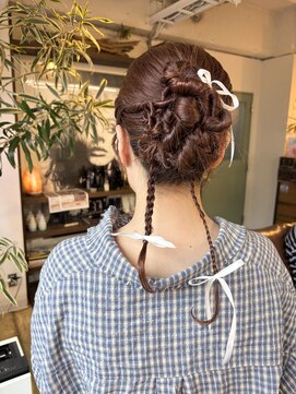 コレット ヘアー 大通(Colette hair) ヘアセット/カチモリ/ツイスト/ヘアアレンジ/結婚式ヘア