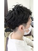 メンズ×ナチュラルパーマ