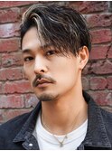 ダークアッシュ/韓国マッシュ/ニュアンスパーマ[池袋駅/men's]