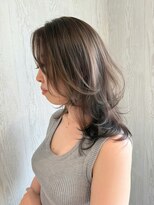 タブーセントラル(TABOO Central)&nbsp;大人レイヤースタイル/グレージュカラー/Aujuaトリートメント