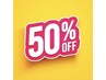 お盆限定クーポン！！☆50%OFF！！　１日３名限定