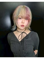 ヌル 原宿店(Null)&nbsp;セクションカラー/ケアブリーチ/ブリーチカラー/原宿/表参道