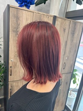 ジルブラン 土浦(JIL BLAN) ハイライトバレイヤージュダブルカラーケアブリーチ20代30代