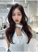 レイヤーカット小顔に見せるヘア/韓国ヘア/髪質改善/福岡/博多