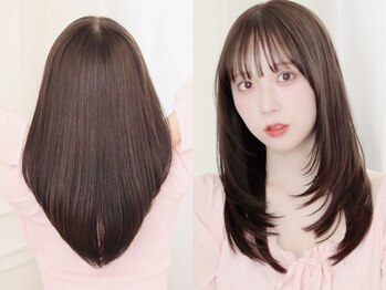 シロフ シブヤ(shirof shibuya)の写真/憧れの潤ツヤ髪に【口コミ多数☆渋谷駅新南改札1分】髪質に合わせたオーダーメイドトリートメントAujua!