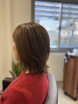 KIBUN/明るい白髪染め/ヘッドスパ