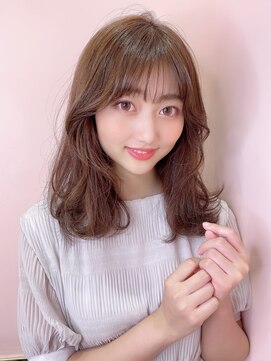 ユアーズヘア 東新宿店(youres hair) 内巻きレイヤースタイル