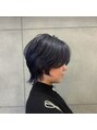 ヘアメロウ ココ(hair mellow CoCo...) ショートウルフ×ブルーブラック【市原 ユニモ】ハイライト