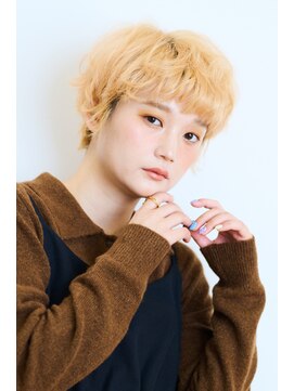 ユニックス モザイクモール港北店(UNIX) 【UNIX港北】ボーイッシュショートボブ#ハイトーン