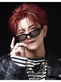 MEN’S HAIR/波巻きツイストスパイラル/リバースセンターパート