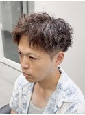スパイキーパーマ/ピンパーマ/ツイストスパイラル