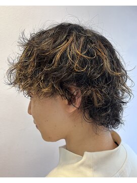イグレック 庄内本店(igrek) ◆動きで魅せるメンズウルフパーマ◆