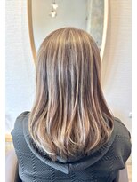 オルオル(Olu Olu)&nbsp;ベージュブラウンレイヤー