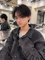 サイン メンズ 表参道(SIGN men's)&nbsp;王道センターパート！毛流れカットでセットも簡単です◎