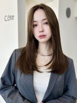 コート 青山(Cote) 美髪レイヤーカット/顔まわりレイヤー/くびれロングレイヤー