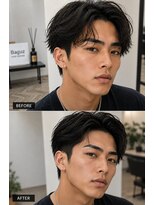 メンズバグズ(MEN's Baguz)&nbsp;メンズヘア×眉毛WAX骨格似合わせ垢抜け眉