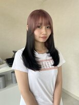 ミル(mir)&nbsp;routes color pink × black
