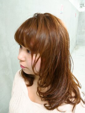 エイチエアー アルファ H'air alfa つつじヶ丘北口店 ミディアムレイヤー