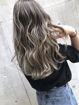 メリー(merry craftsman's factory) サーフ系バレイヤージュアッシュベージュピンクアッシュブラウン