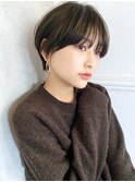【December】大人かわいい黒髪マッシュショート♪