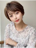 LallYou　錦糸町　韓国レイヤーカットミルクティーブラウン