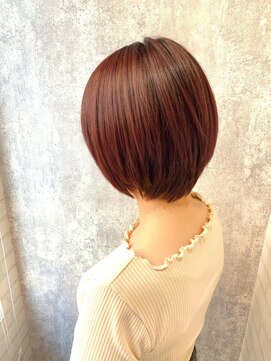 ジーナ 渋谷駅前(Zina) 小顔セミウェットウェーブピンクベージュハイライトカラー