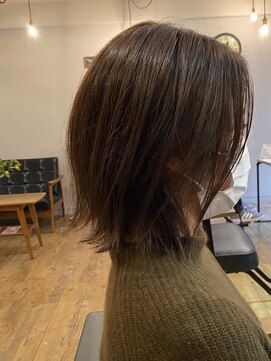 ロータス ヘアデザイン(LOTUS hair design.) ボブレイヤー×guest style