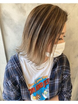ヘアスタジオニコ(hair studio nico...) ハイライトバレイヤージュ