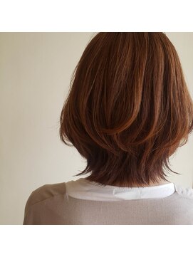 キナコドットドット(kinaco..) ウルフカット　カラー