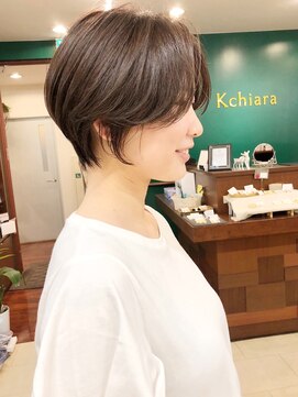 キアラ(Kchiara) センターパートハンサムショートkchiara福岡天神川野直人