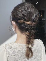 サロンドミルク 溝の口店(salon de MiLK) あみおろしヘアセット