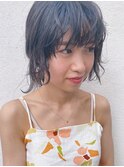 ニュアンスパーマ パーマ ミディアム