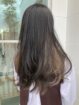 シーツー 三吉店(C2) インナーカラーベージュ×艶髪ブラウン