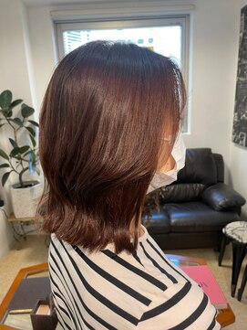 ナナナ パレナ 大津膳所店(nanana parena) 透明感ピンクベージュ☆ミディアム