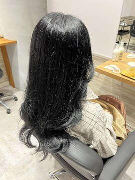 リーオオサカ(Lee Osaka) ブルーブラック×東芽生