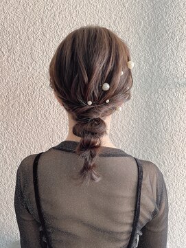 ヘアセットサロン アッシュ 神戸三宮(Ash) ナチュラル玉ねぎヘア