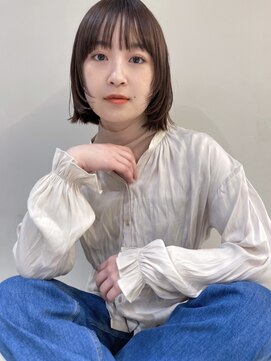 サーカス バイ ビュートリアム 青山(CIRCUS by BEAUTRIUM) 30代40代　結べるボブ　レイヤー　前髪あり　ボブ　アレンジ